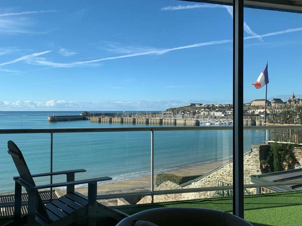 Un Balcon Sur La Mer, Acces Direct A La Plage Granville Eksteriør bilde