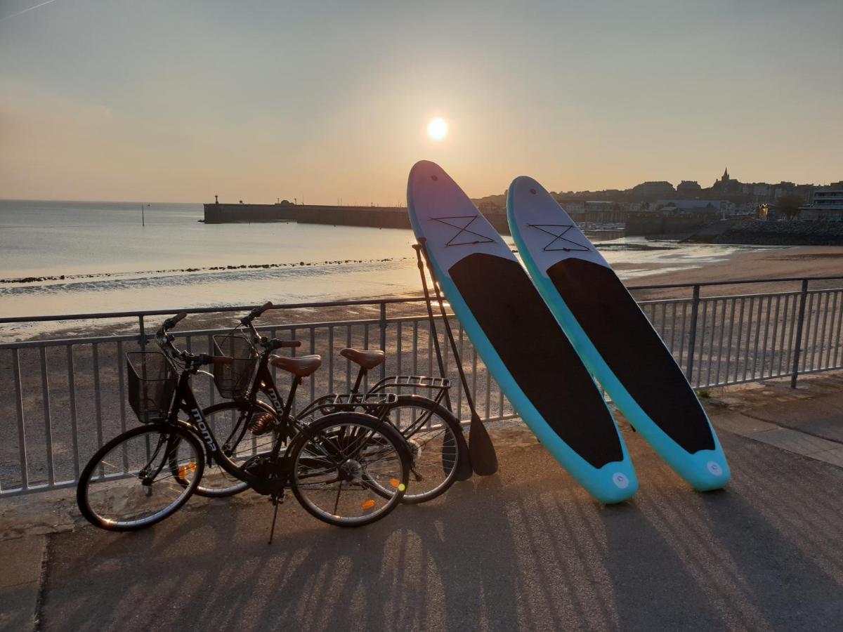 Un Balcon Sur La Mer, Acces Direct A La Plage Granville Eksteriør bilde